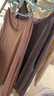 米度麗月子服夏季薄款產(chǎn)后孕婦哺乳睡衣女產(chǎn)后喂奶出院家居服 單件淺灰色上衣（無(wú)胸墊） XL（建議130-160斤左右） 曬單實(shí)拍圖