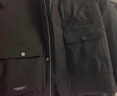 HLA海瀾之家羽絨服男極光鵝絨石墨烯連帽外套男冬季 曬單實(shí)拍圖