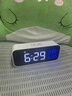 琪特鬧鐘學(xué)生專用起床神器智能2025新款數(shù)字多功能電子鐘叫醒時鐘掛鐘 米白色-炫光升級版 長方形 曬單實拍圖