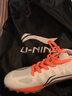 李寧（LI-NING） 釘鞋田徑短跑鞋新款輕量全掌PEBAX 體考訓(xùn)練比賽跑步跳遠(yuǎn)釘子鞋 LJJQ211-1白黑[7釘] 腳寬拍大一碼 37 曬單實(shí)拍圖