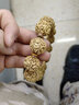 智初 精挑尼泊爾大金剛菩提子手串爆肉沉水姜黃皮新籽原籽七八瓣佛珠  7瓣20-22mm11顆【精品樹(shù)王籽】 曬單實(shí)拍圖