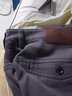 羅蒙牛仔褲男春秋新款寬松直筒長(cháng)褲爸爸大碼休閑褲百搭褲子男 8032灰色 33 曬單實(shí)拍圖
