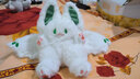 助城飛天兔蝙蝠兔毛絨玩具安撫玩偶公仔布娃娃小福竹女生送禮生日禮物 全長(cháng)35厘米【含尾巴0.08kg】 曬單實(shí)拍圖
