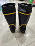 非常行（Jolly Walk）水靴雨靴男水鞋高筒雨鞋長(cháng)筒釣魚(yú)洗車(chē)防水套鞋膠鞋 藍黃加絨款 41 曬單實(shí)拍圖