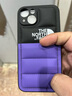 萌續適用蘋(píng)果16promax羽絨服潮牌北面iPhone15ProMax手機殼拼色14Pro蘋(píng)果13情侶12填充絨11秋冬 羽絨服 北面 黑拼幻彩紫 iPhone14 曬單實(shí)拍圖