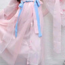 奧蒙威（AOMENGWEI）女童漢服連衣裙兒童大袖衫古裝兩件套小女孩古裝齊胸襦裙MH-B7544 粉色 120 曬單實(shí)拍圖