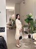 達芙妮（DAPHNE）黑色小皮鞋女2025春季款女鞋百搭爆款學(xué)院風(fēng)單鞋女英倫風(fēng)樂福鞋女 米杏色【主圖熱賣款】 37 曬單實拍圖