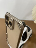 派凡【金屬邊框套】適用iPhone16promax手機殼蘋(píng)果15Pro鋁合金邊框式鏤空散熱四角防摔高級保護套新款 沙漠色【航空鋁材/親膚裸感/氣囊防摔】 iPhone 16 Pro Max 曬單實(shí)拍圖