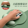 KPTE【新 撞色】加厚鼠標(biāo)護(hù)腕墊硅膠枕腕托辦公多巴胺游戲電腦護(hù)手鼠標(biāo)墊護(hù)腕女生桌墊 【銀灰色】護(hù)腕鼠標(biāo)墊 曬單實(shí)拍圖