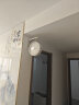 汉时（Hense） 创意轻奢双面挂钟现代简约挂墙时钟客厅挂表两面石英钟表HDS03 白色C款 实拍图