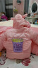 迪士尼女童羽絨棉服衣冬季新款中小兒童洋氣服0-4歲外套女寶寶加厚 天使 粉色 73 曬單實(shí)拍圖