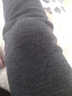 纖絲鳥(niǎo)莫代爾保暖褲女士加厚蠶絲貼片防寒褲 黑灰L/165 曬單實(shí)拍圖