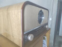 山水（SANSUI）山水MCB800復(fù)古高保真cd音響藍(lán)牙音箱家用fm收音機(jī)cd播放機(jī)hifi音響一體機(jī)迷你音響桌面床頭柜音響 【山水MCB800復(fù)古藍(lán)牙CD音響】 曬單實(shí)拍圖