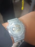 樸里 獨角獸手表男女生ins高顏值初高中學(xué)生黨韓版簡(jiǎn)約運動(dòng)電子表奔 灰藍框 手表+電池 曬單實(shí)拍圖