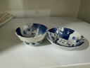 有谷窯山葡萄餐具碗盤(pán)餐具簡(jiǎn)約套裝碗盤(pán)家用遷喬之喜餐具陶瓷釉下彩碗盤(pán) 山葡萄13.9cm小缽 曬單實(shí)拍圖