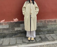 東園物作真皮休閑日系外穿舒適百搭真皮軟木男女款圓頭平底防滑全包勃肯鞋 卡其色【以此顏色為準(zhǔn)】 36 【偏大一碼】 曬單實(shí)拍圖