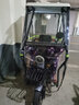 唐音電動(dòng)三輪車(chē)車(chē)棚車(chē)篷休閑小巴士透明雨棚篷老年全封閉 推拉車(chē)型雨簾款 曬單實(shí)拍圖