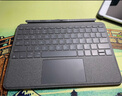 羅技（Logitech）隨行系列Combo Touch ipad背光鍵盤保護套 蘋果平板妙控鍵盤 配備觸控板小鍵盤可拆卸折疊 帶筆槽 適配10.2英寸iPad第七、八代 曬單實拍圖