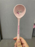 Hello Kitty三麗鷗陶瓷早餐勺湯勺家用盛湯長(cháng)柄大號勺子高顏值可愛(ài)喝湯大調羹 庫洛米-陶瓷長(cháng)柄調羹勺-17.5cm 曬單實(shí)拍圖