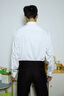 威可多（VICUTU）【Ever襯衫】男士潮流去污襯衫長(zhǎng)袖商務(wù)百搭舒適襯衣 白色 L (175B) 曬單實(shí)拍圖