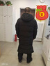 安踏速暖羽絨服丨保暖長(zhǎng)款羽絨服男士冬季新款連帽棉服三防面包服 曬單實(shí)拍圖