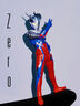 萬(wàn)代（BANDAI） SHF 奧特曼銀河格斗 新世代英雄 手辦模型玩具 15cm SHF 賽羅修行甲 曬單實(shí)拍圖