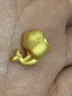 周大生腕美海洋系列黃金珍珠轉(zhuǎn)運(yùn)珠熒光琺瑯美人魚尾生日禮物送女友 美人魚轉(zhuǎn)運(yùn)珠(不配皮繩和熒光燈)1.1g 曬單實(shí)拍圖