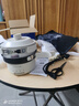 羅婭1000W折疊電煮鍋旅行鍋出差小電鍋1-2人電炒鍋分體式電火鍋電熱鍋宿舍鍋多功能鍋 2L滿(mǎn)鍋 雙鍋配置 曬單實(shí)拍圖