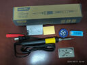 得力（deli）可調(diào)溫恒溫電烙鐵套裝內(nèi)外熱家用電子焊接電焊筆元器件維修工具 圓頭]內(nèi)熱式可調(diào)溫30W DL394130C 曬單實(shí)拍圖