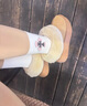 CAMILA KSENIA厚底雪地靴女2025新款毛毛鞋加絨加厚面包鞋保暖冬季時(shí)尚低幫棉鞋 栗色 37 曬單實(shí)拍圖
