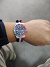 天美時(shí)（TIMEX）男表Q系列潛水夜光手表復(fù)古經(jīng)典水鬼復(fù)刻歐美表生日禮物 紅藍(lán)撞色TW2T80700 曬單實(shí)拍圖