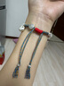 羅泰老銀匠999足銀小胖福盤(pán)纏手鏈女士款時(shí)尚國風(fēng)如意碎銀子手串 小胖福手鏈（適合14-18cm手腕） 曬單實(shí)拍圖