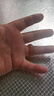子龍瑪瑙戒指玉髓指環(huán)男女款紅戒指寬版扳指禮物甜美首飾 黃色 寬版內(nèi)徑19-20mm 曬單實拍圖