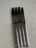 雙立人（ZWILLING）餐具套裝勺子湯勺水果叉刀叉咖啡勺食品級(jí)不銹鋼西餐具M(jìn)inimale 餐刀4件套（現(xiàn)代銀） 曬單實(shí)拍圖