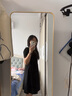 clotho Rennie品牌女裝法式連衣裙女2025年夏季新品氣質(zhì)名媛遮肉顯瘦減齡小黑裙 黑色 M 曬單實拍圖