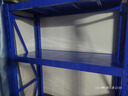 固豪倉儲加厚280kg/層中型倉儲貨架倉庫置物架家用儲物架藍主120*50*200cm 曬單實(shí)拍圖