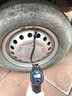 巨木車(chē)載充氣泵汽車(chē)用打氣泵電動(dòng)打氣筒可測(cè)胎壓加氣泵小轎車(chē)帶壓力表 曬單實(shí)拍圖