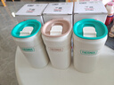 膳魔師（THERMOS）保溫杯不銹鋼隨行杯馬卡龍色系桌面水杯學生女士情侶杯子 TSK2 奶油青綠 440ml 曬單實拍圖