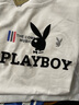 花花公子（PLAYBOY）短袖T恤男潮流2025春夏季男士體恤打底衫圓領(lǐng)上衣男裝 白色 2XL 曬單實(shí)拍圖