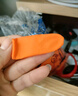 采易樂(lè ) 乳膠防滑手指套手指頭套橙色橙色M/中號（100只）08295可定制 曬單實(shí)拍圖