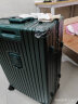 海澜之家（HLA）行李箱男女学生铝框拉杆箱旅行箱登机箱密码箱托运大容量结婚皮箱 青松绿-铝框 26英寸-25%顾客选择长途旅行 实拍图