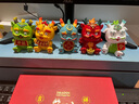 康聚如十二生肖龍擺件吉祥國潮手辦桌面定制禮物禮品送禮 開(kāi)運龍一套5個(gè)【禮盒裝】 曬單實(shí)拍圖