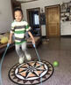 炫酷（xuaN Ku）兒童跳繩初學(xué)幼兒園中小學(xué)生成人競速考試運(yùn)動不打結(jié)沙專用式棉繩 繩長可調(diào)節(jié)/打腿不疼/粉色 【可調(diào)長短】 曬單實(shí)拍圖