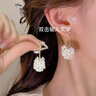 KRISTEN JUDI花朵流蘇耳環(huán)女銀針新款法式復(fù)古小眾輕奢耳飾高級(jí)感耳釘女友老婆 首飾長(zhǎng)實(shí)用紀(jì)念日情人節(jié)禮盒 金色生日情人節(jié)實(shí)用禮物送閨蜜 曬單實(shí)拍圖