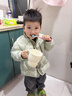 暢印可愛(ài)萌兔漱口杯兒童學(xué)生宿舍家用刷牙杯子牙缸洗漱杯防摔塑料杯 白色（洗漱收納二合一） 曬單實(shí)拍圖