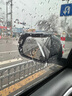 羽俙碧倒車(chē)鏡防水罩雨眉防雨擋反光遮雨板用品加寬加大通用裝飾 優(yōu)質(zhì)款：黑色透明1對  【新用料 加寬版】 曬單實(shí)拍圖