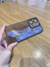 科皇適用opporeno14pro手機殼新款Reno13Pro保護套透明硅膠Reno14鏡頭全包防摔男女簡(jiǎn)約防滑高級感外殼 《黑灰》請勿選錯型號 OPPO Reno13 曬單實(shí)拍圖