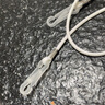 暢印 新款帽子防風(fēng)繩專用配件可拆卸可調(diào)節(jié)固定隱形男女款夏季騎行遮陽帽帶 白色合金扣 曬單實(shí)拍圖
