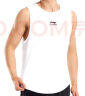 李宁（LI-NING）背心 速干短袖男2022年春夏季薄款跑步健身运动冰丝无袖上衣男女 白色 XL码/180  实拍图