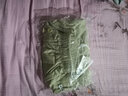 純子兮品純棉牛仔哈倫褲女春秋新款褲子高腰顯瘦松緊腰老爹褲寬松休閑長(cháng)褲 卡其色 XL 建議115-125斤 曬單實(shí)拍圖